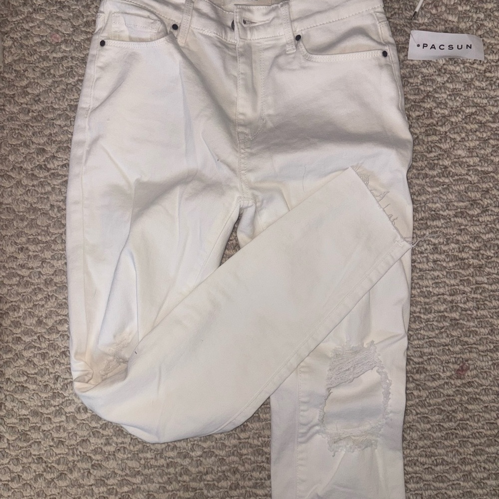 PacSun White High Rise Jeggings NWT